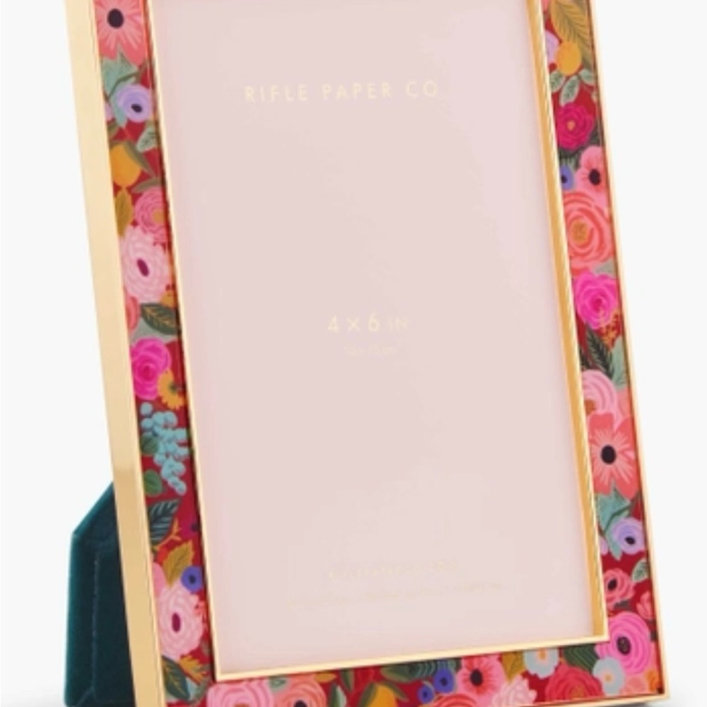 RIFLE Paper Co Garden Party 4 x 6 Porcelain Picture Frame.